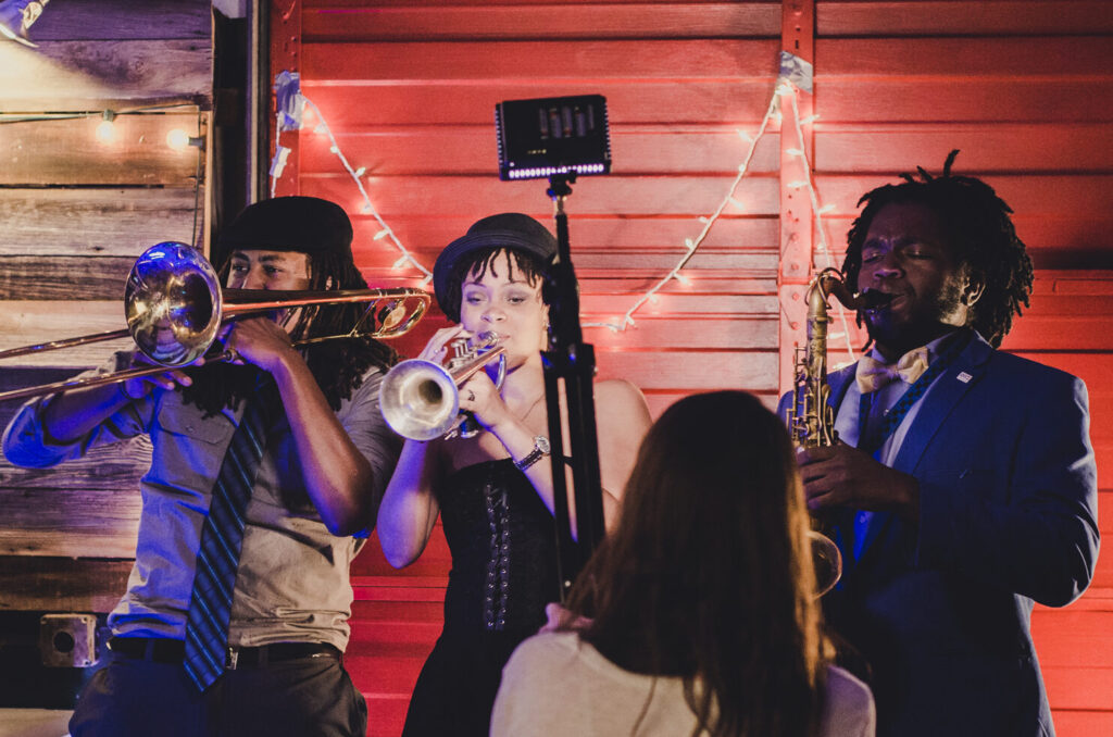 Live band performing at Studio 688